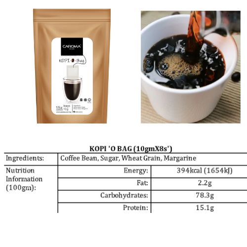caroma coffee o